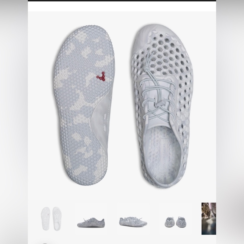 NWT VivoBarefoot Ultra III Bloom Water Shoes Moonstone Size 40/9 - Picture 8 of 16